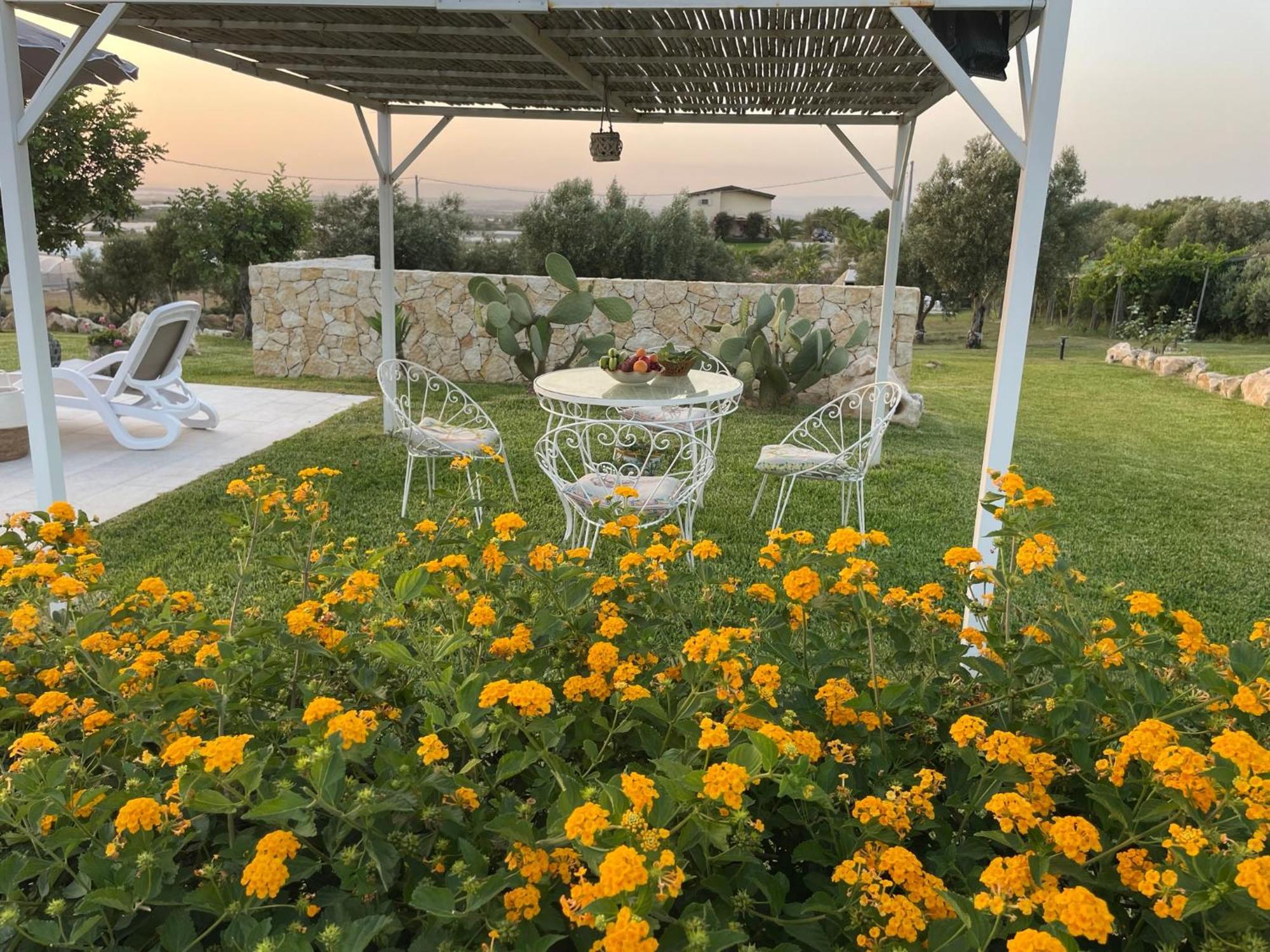 Villa Triona Marzamemi Con Piscina Exterior foto